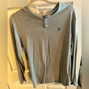 Penguin pullover long sleeved shirt.